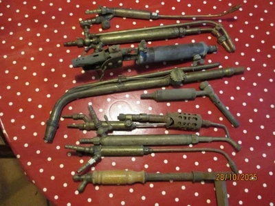 lot  chalumeaux anciens en laiton fer a souder - Photo 1/3