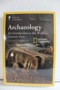 Great Courses: Archaeology: An Intro to the World's Greatest Sites 4 DVDs & Book - Imagen 1 de 3