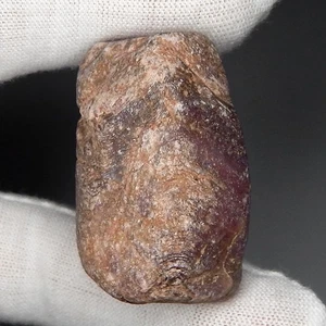 231.9 Natural Mined Red Ruby UV Fluorescent Unheated Rough Spar Collector Grade - Picture 1 of 8