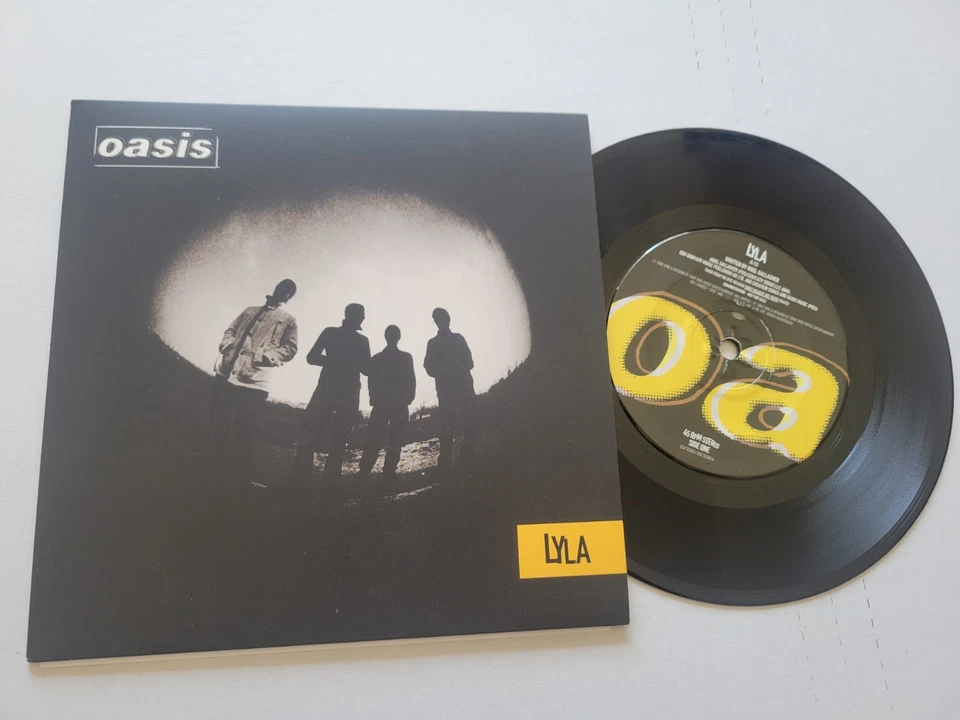 OASIS - Lyla / Won't Let You Down PROMO 7" Liam Noel Gallagher 2005 NM-/NM- - Image 1 of 2