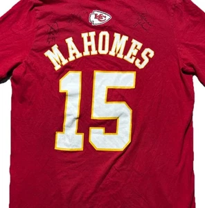 Kansas City Chiefs Patrick Mahomes #15 Super Bowl LIV Champions Shirt Youth L - Picture 1 of 12