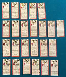 Vintage Lot of 42 Pittsburgh Penguins Ticket Stubs, Civic Arena 1970's - 1980's - Picture 1 of 16