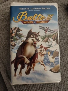 Balto 3: Wings Of Change (VHS, 2005) Clamshell Release - Imagen 1 de 3