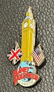 PLANET HOLLYWOOD Pin Badge LONDON Big Ben - Picture 1 of 2