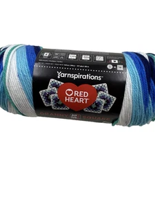 Hilo cuadrado Red Heart todo en uno Granny blanco suave - frío 8,8 oz 417 yardas nuevo - Imagen 1 de 4