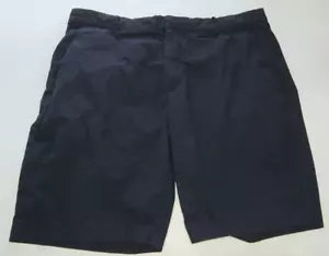DKNY pantaloncino uomo taglia 36 (36x9) nero pantaloncino chino piatto davanti casual - Foto 1 di 5
