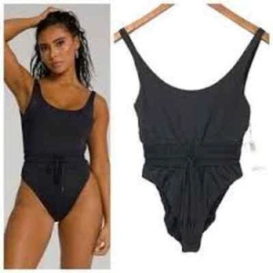 Good American Waist Framer Einteiler Badeanzug schwarz Größe XS - Bild 1 von 4