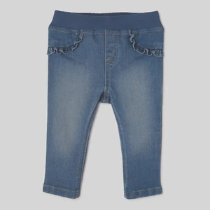 Garanimals Baby Girls' Denim Jeans, Blue, 12 Months - Picture 1 of 3