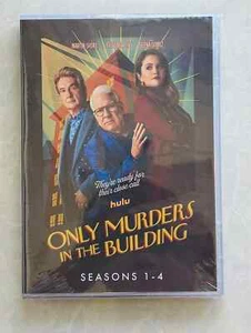 Only Murders in the Building: TV Series Season 1-4 (DVD 8-Disc Box Set) Region 1 - Picture 1 of 2