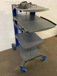 Knürr Mobiler Geräteträger Diagnosestationswagen Diagnosepult Stehpult Rollbar - Bild 1 von 11