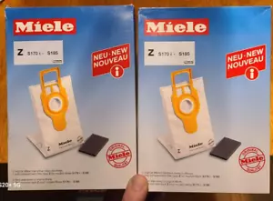 Miele Type Z S170i S185 10 Vacuum Cleaner Bags & 2 Dust Filters 5294741 x2 - Picture 1 of 1