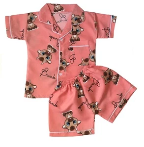 Baby Toddler Girl Cotton Pajama Sets 2-Piece - New-Pink (Size 2Y-3Y) - Picture 1 of 7