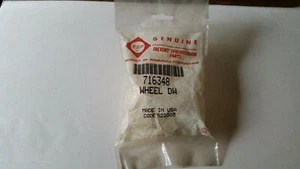 NEW OEM Whirpool Dishwasher Wheel 716348 Upper Rack - Picture 1 of 2