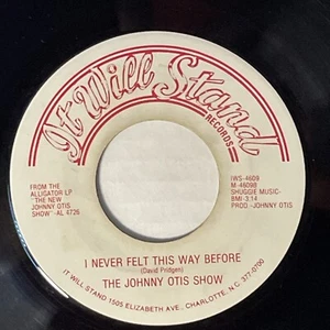 The Johnny Otis Show I Never Felt This Way/It Will Stand Modern Soul Funk 45 - Picture 1 of 4