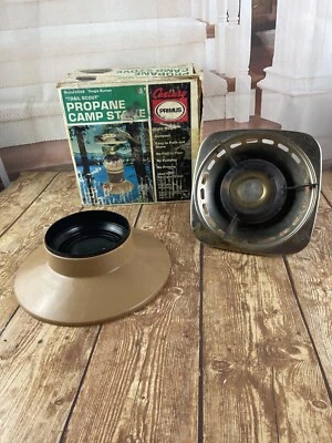 Estufa de campamento de propano Trail Scout de quemador único Century Tool modelo 2058 EE. UU. De colección Foto 1 de 4