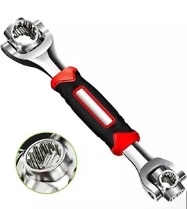48 in 1 Universal Socket Spanner Wrench, 360 Rotating Head,Chrome Vanadium Steel - Picture 1 of 9
