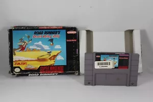 Super Nintendo SNES Road Runners Death Valley Rally w Box - Picture 1 of 7