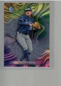 GAVIN CROSS MOOD RING CASE HIT 2022 BOWMAN DRAFT CHROME  BASEBALL - Picture 1 of 2