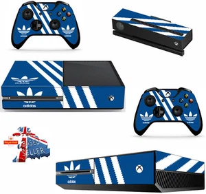 ADIDAS XBOX ONE PROTECTIVE SKIN DECAL VINYL STICKER WRAP - Picture 1 of 4