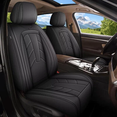 Fit For Chevrolet Sonic 2012-2020 Car Seat Covers Full Set Faux Leather Cushion Foto 1 de 4