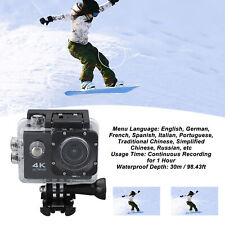 4K 30FPS Action Camera Ultra HD Underwater Camera 98FT Waterproof Camera WiF AUS