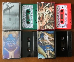 RAW BLACK METAL Dungeon Synth DARK AMBIENT Experimental LO-FI 4 x Cassette Tapes - Picture 1 of 1