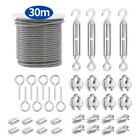 Wire Rope Kit for Trellis Wire Turnbuckles Cable Wire for Climbing PlantsGarden