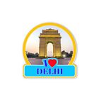 Souvenir Fridge Magnet I Love Delhi India Gate Home Decoration Kitchen Decor