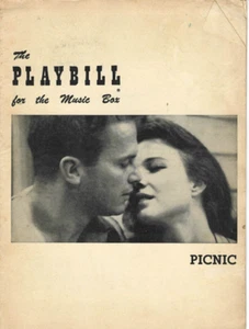 Picnic February 8 1954 Playbill The Music Box Theatre Broadway New York - Picture 1 of 3