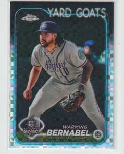 WARMING BERNABEL 2024 TOPPS PRO DEBUT CHROME X-FRACTOR ROOKIE. - Picture 1 of 1
