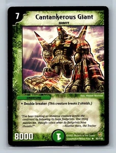 Duel Masters TCG - Cantankerous Giant 92/110 - Wizards Invincible Wrath - Picture 1 of 2