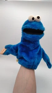 Sesamstraße Handpuppe Krümelmonster Stofftier Igel 1994 | Guter Zustand | - Top! - Bild 1 von 9