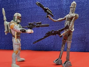 Star Wars: Shadows of the Empire Boba Fett & IG-88 Action Figures 1996 Loose - Picture 1 of 11