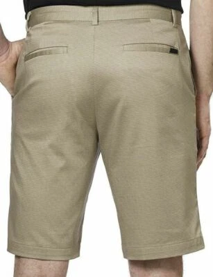 NEW MENS SIZE 36 MARBLE CANYON TAN CALVIN KLEIN 10" STRETCH FLAT FRONT SHORTS - Image 1 of 4