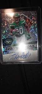 - Breece Hall - Mosaic No Huddle Prizm Silver Disco Autograph Rare Rookie Hot - Bild 1 von 4