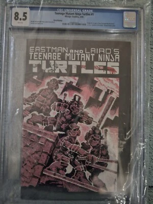 Teenage Mutant Ninja Turtles #1 3rd print CGC 8.5 (Mirage Studios February 1985) - Image 1 of 3