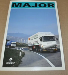 Renault Major Truck Sales Folleto 1993 Prospekt RU - Imagen 1 de 13