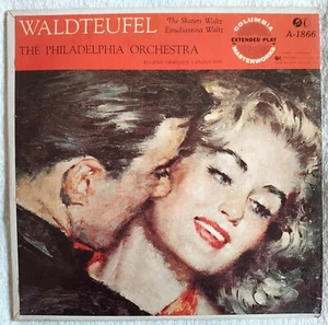 Philadelphia Orchestra Waldteufel 'Skaters Waltz / Estudiantina' 45 RPM EP Vinyl - Picture 1 of 4