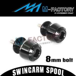 Carretes basculantes deslizantes Black Atom para Kawasaki Z H2 (ZH2) 2020 8 mm - Imagen 1 de 3