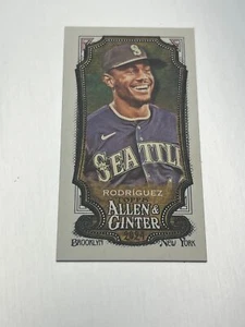 2024 Topps Allen & Ginter JULIO RODRIGUEZ MINI #1 - Picture 1 of 2