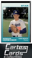 Gordon Hershiser 1988 Star Vero Beach Dodgers #11  Los Angeles Dodgers