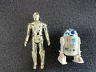 Vintage Star Wars Action Figures - C3PO and R2-D2 1977