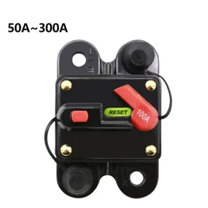 Circuit Breaker Boat Truck Car Audio Amplifier Waterproof Inline Fuse 12V 24V - Picture 1 of 12