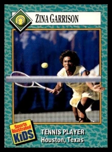 Zina Garrison 1989 Sports Illustrated for Kids #40 tenis ~ ¡envío,99 USD! - Imagen 1 de 2