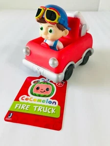Cocomelon Rot Feuerwehrauto Freilauffahrzeug Spielzeug LKW Mini TomTom Figur Neu - Bild 1 von 4
