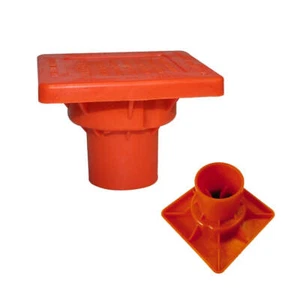 Tapa de barras de refuerzo Tenax 2A060244 OSHA naranja se adapta a barras de refuerzo #3-#8 *Paquete de 2* - Imagen 1 de 2