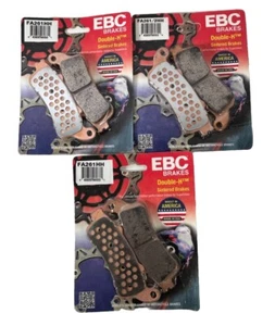 EBC Double H Superbike Brake Pad Sintered Metal Rear Brake# FA261/2HH Lot Of 3 - Picture 1 of 3