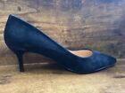 Linea Kitten Heel Shoes Ladies Black Size UK 7 #REF251