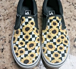Sneakers Vans Missy taglia 5 stampa girasole a scacchiera - Foto 1 di 8