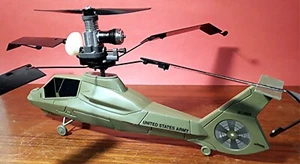 1998 Cox 049 SureStart Nitro Powered Comanche Freeflight Helicopter, Model 4421 - Picture 1 of 24